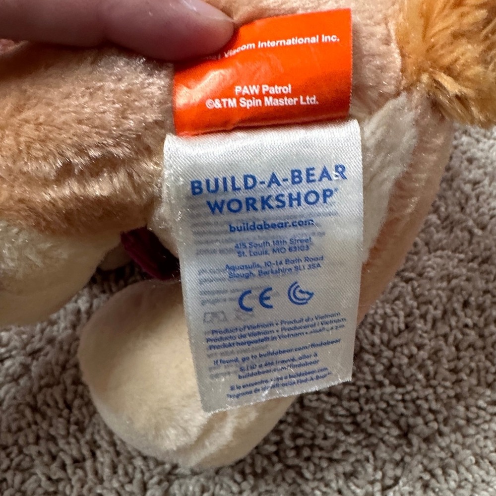 Build-A-Bear Workshop PAW Patrol Skye Plush Pink Pilot Puppy Dog 2020 029204 - Picture 6 of 8